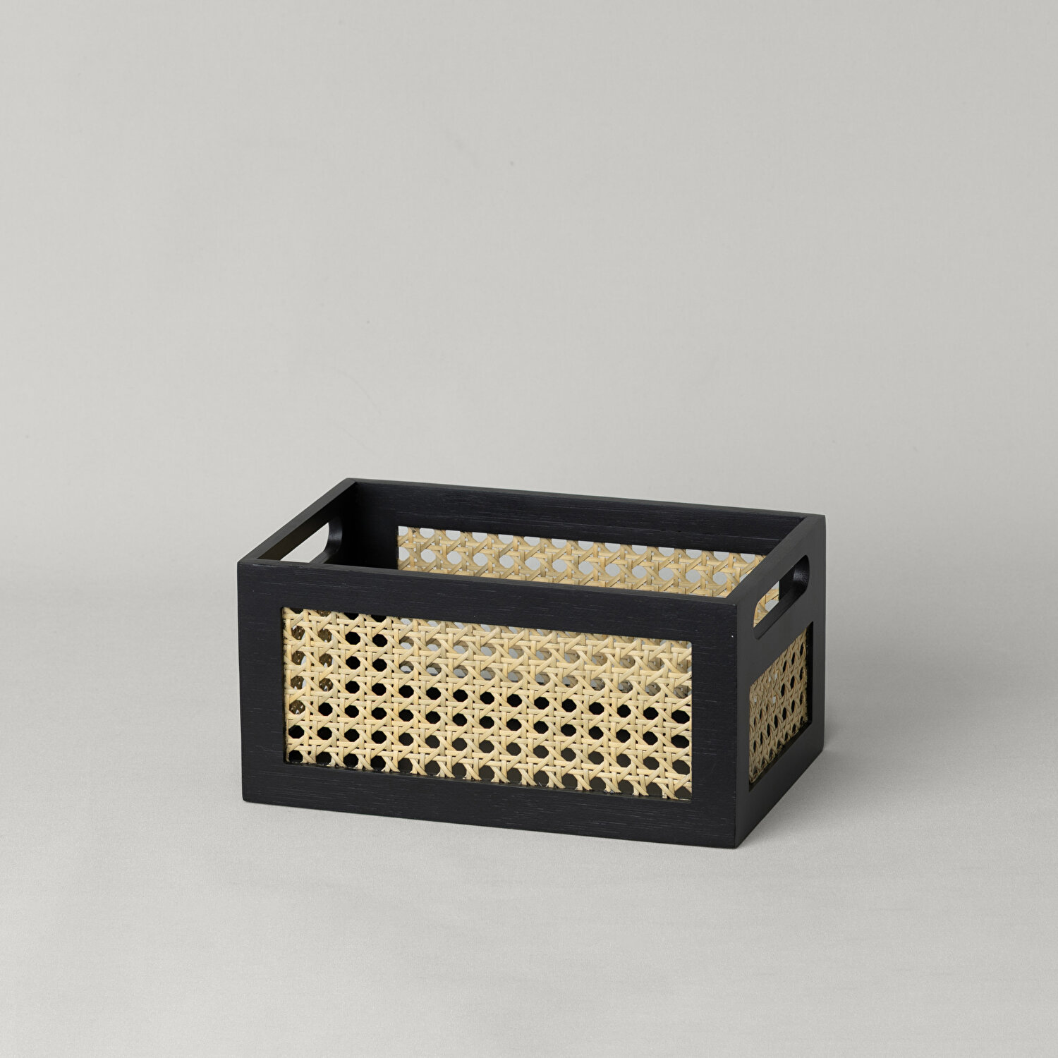 Linens Luther 25X16X12,3 cm Düzenleyici Sepet Siyah