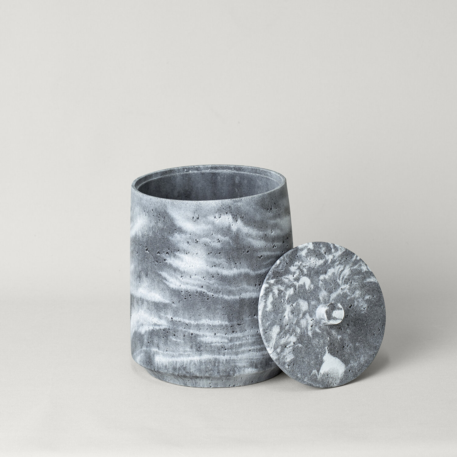 Linens Morio 20x25 cm Çöp Kovası Gri