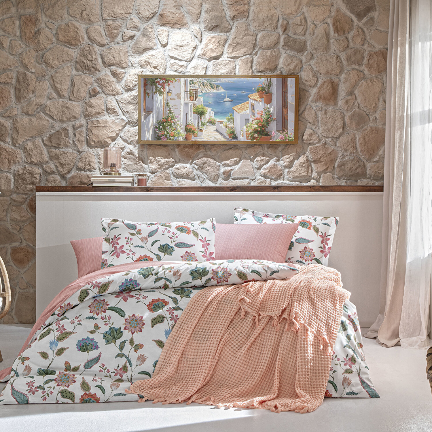 Taç Butik Pamuk Alaçatı Peştamal Çok Renkli