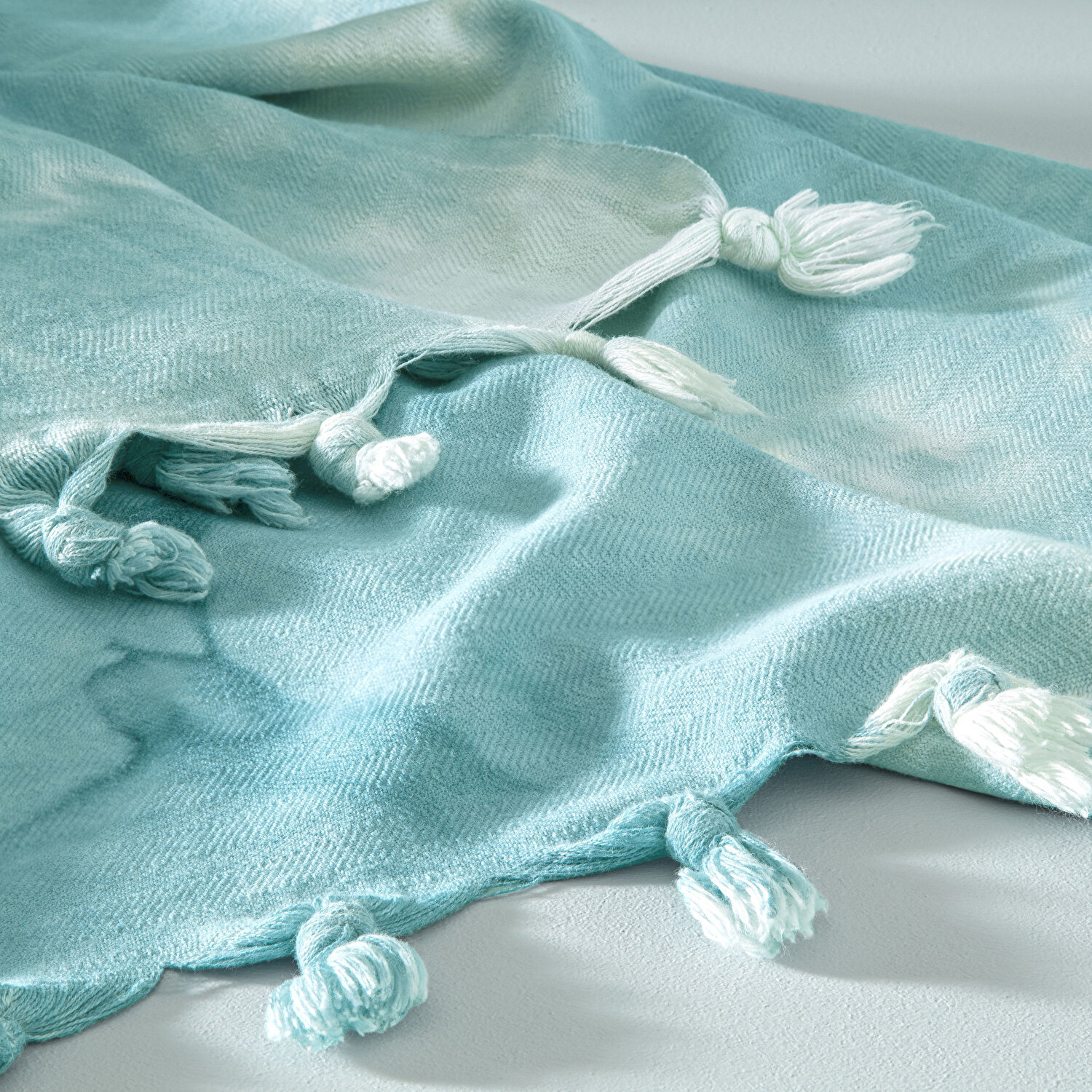 Taç Butik Pamuk Göcek Peştamal Su Yeşili