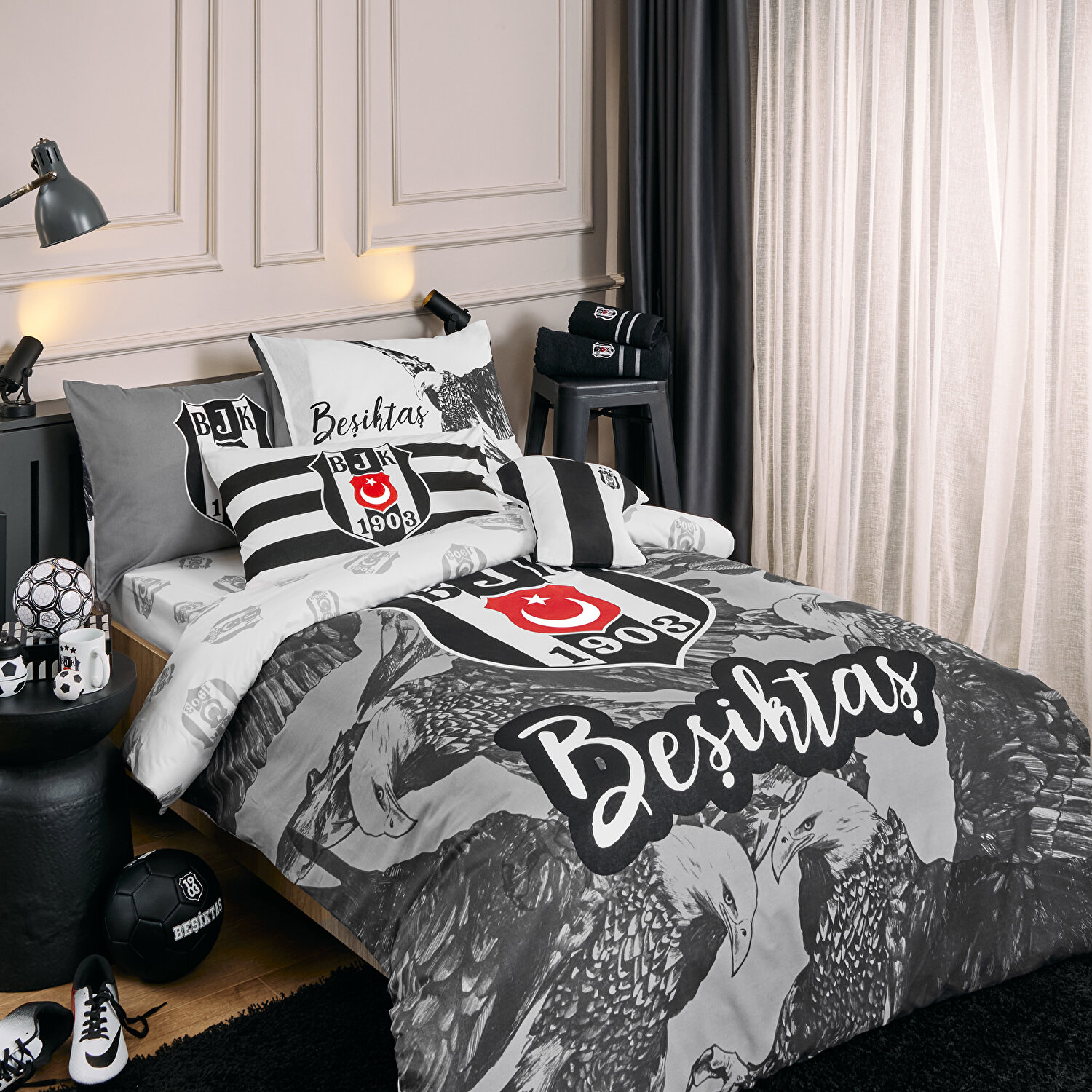 Lisanslı Beşiktaş Forma Kırlent