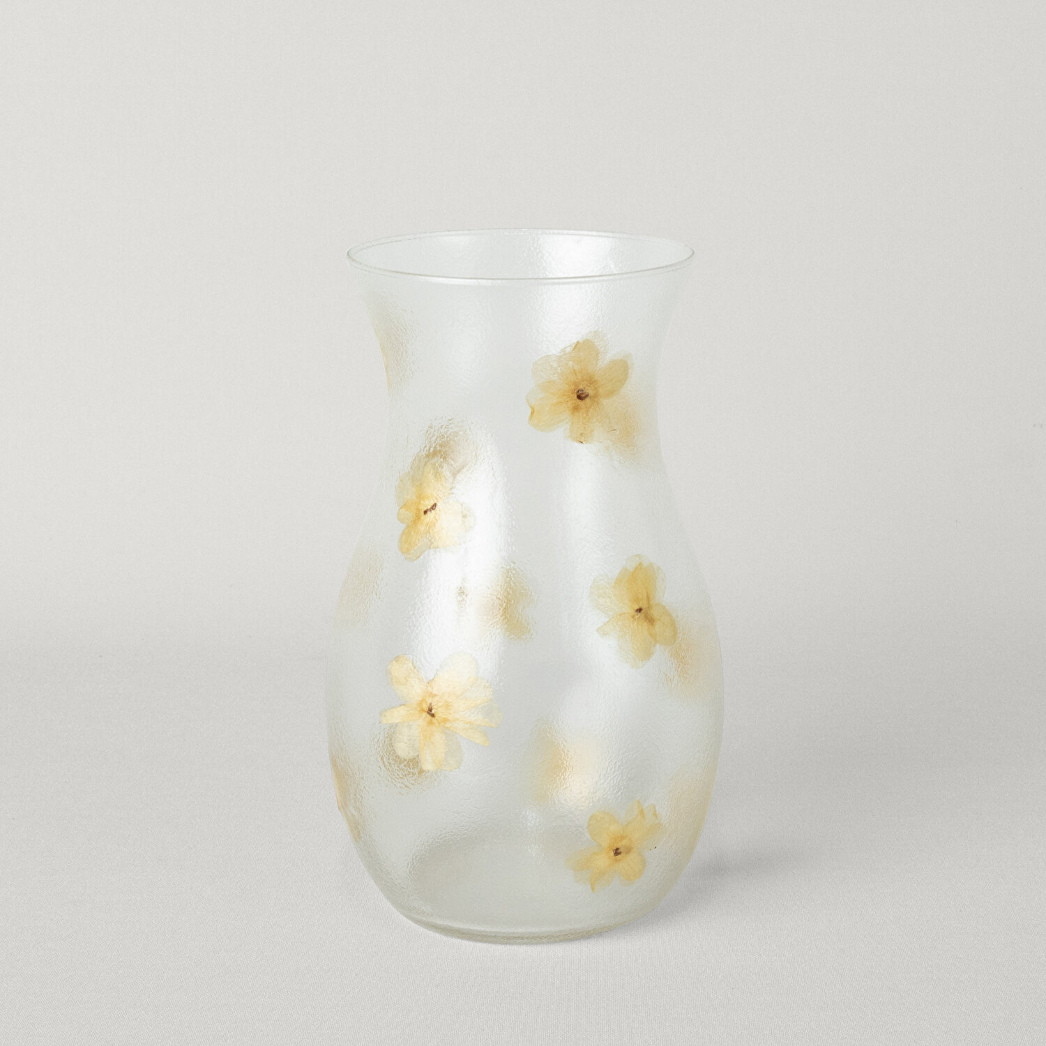 Linens Brise 12x12x20 cm Vazo Sarı