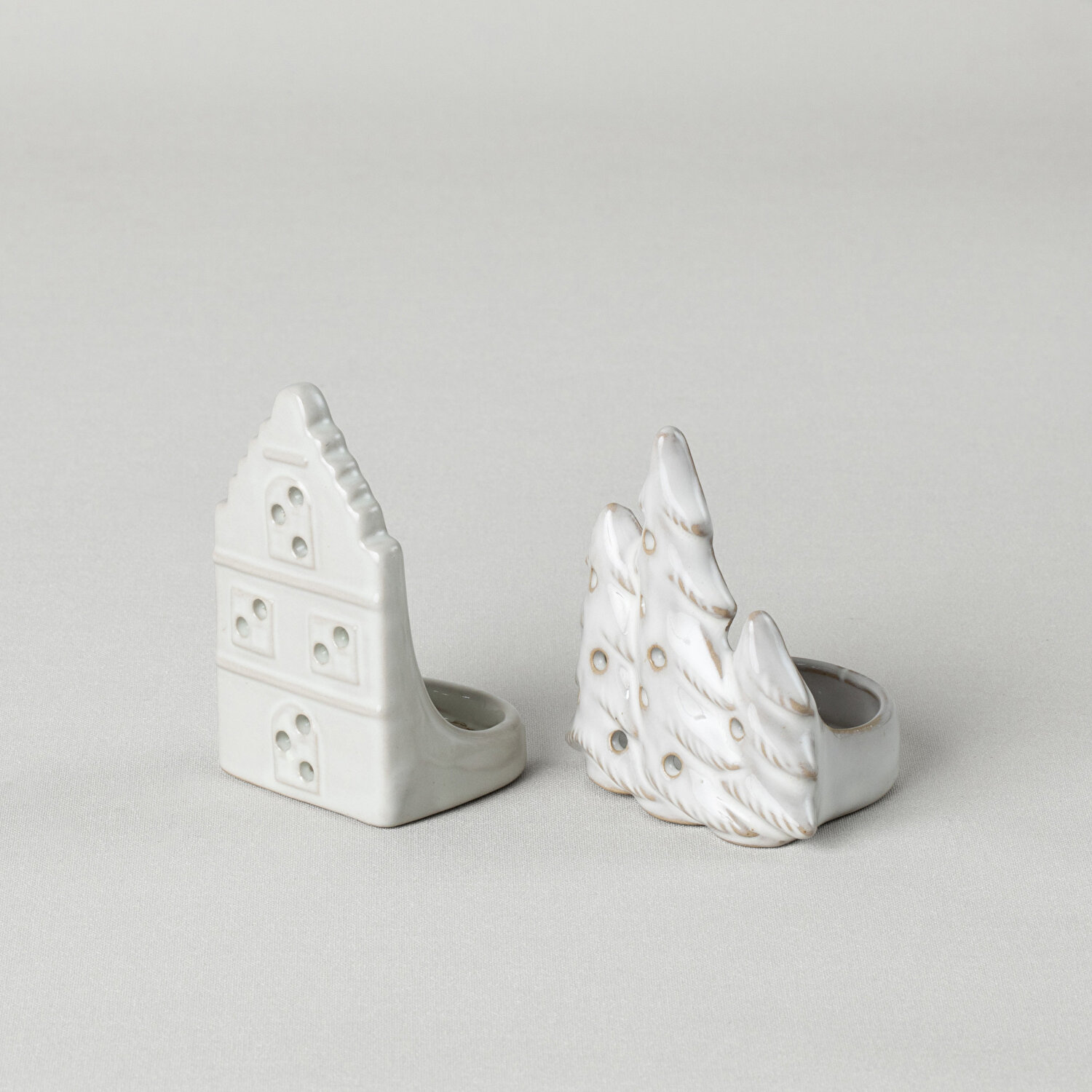 Linens Tree 8x7x9 cm Mumluk 8x7x9 cm Ekru