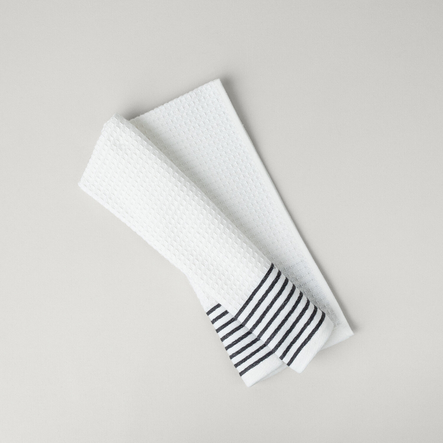 Linens Arrow 40x60 cm Kurulama Bezi Antrasit-Beyaz