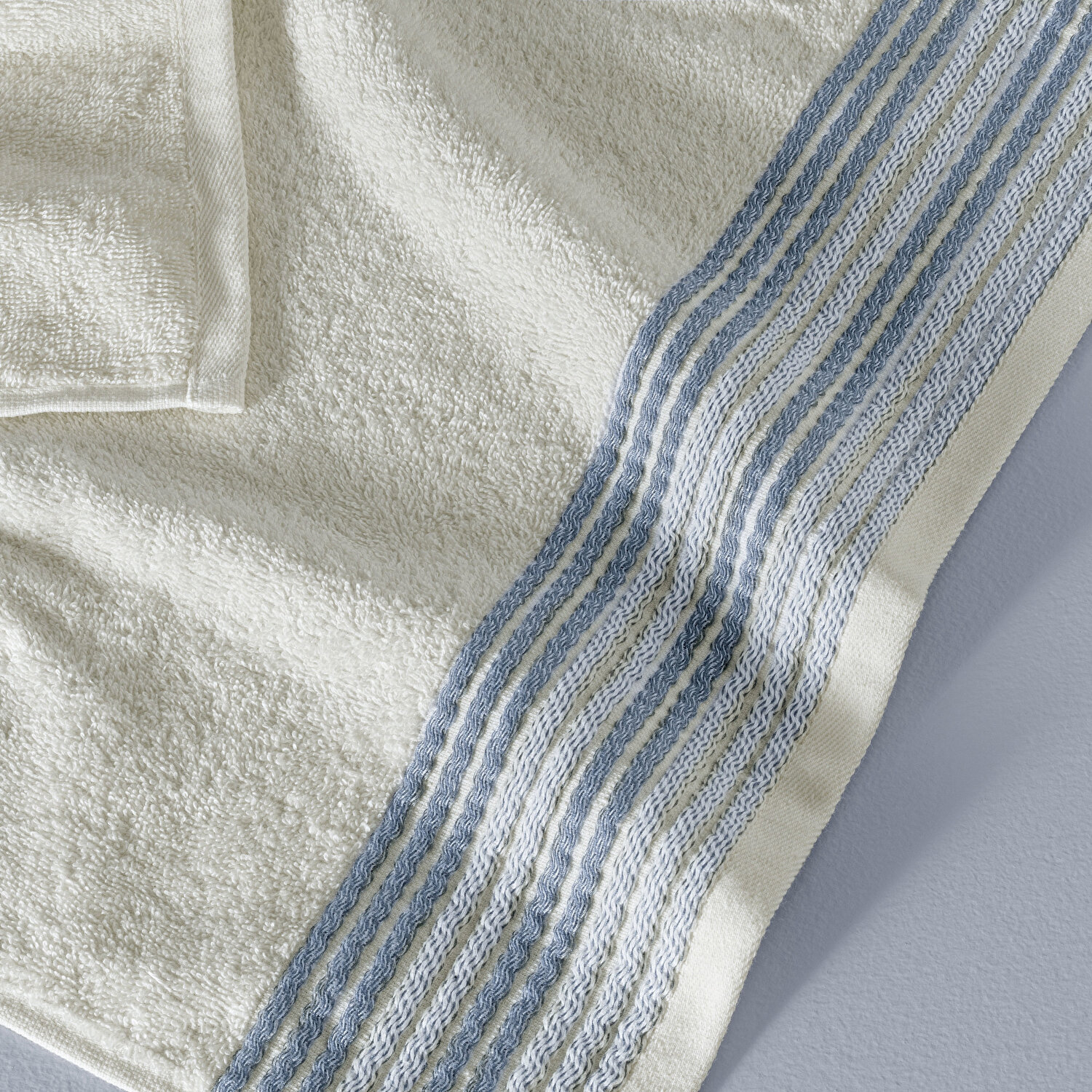 Taç Butik Doğu Ekspresi Pamuk Yüz Havlusu Beyaz 50x85