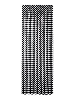 Taç Flow Fon Perde Siyah ( Max Yükseklik : 295 cm )