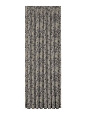 Taç Budeys Fon Perde Gri ( Max Yükseklik : 295 cm )