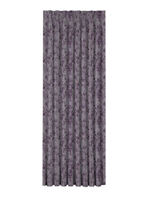 Taç Budeys Fon Perde Mor ( Max Yükseklik : 295 cm )