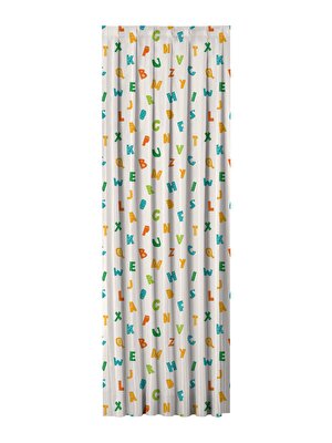 Taç Akaj Fon Perde Renkli ( Max Yükseklik : 280 cm )