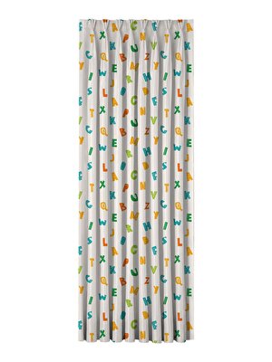 Taç Akaj Fon Perde Renkli ( Max Yükseklik : 280 cm )