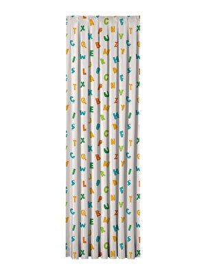 Taç Akaj Fon Perde Renkli ( Max Yükseklik : 280 cm )