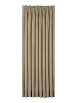 Taç Memph Fon Perde Bej ( Max Yükseklik : 278 cm )