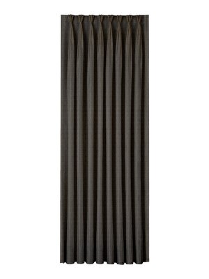 Taç Memph Fon Perde Siyah-Gold ( Max Yükseklik : 278 cm )