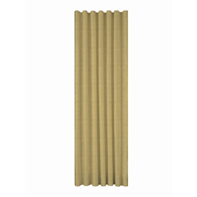 Taç Flan Fon Perde Sarı ( Max Yükseklik : 290 cm )