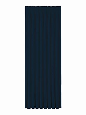 Taç Karartma Fon Perde Lacivert ( Max Yükseklik : 280 cm )