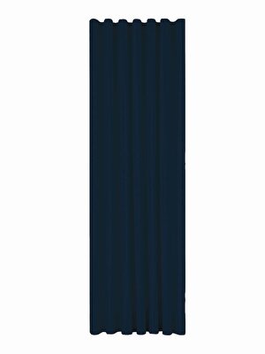 Taç Karartma Fon Perde Lacivert ( Max Yükseklik : 280 cm )