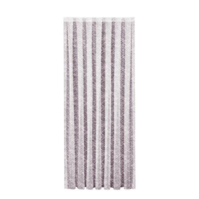 Taç Apron Tül Perde Mor ( Max Yükseklik : 265 cm )