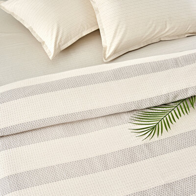 Taç Aura Tek Kişilik Softly Set Gri