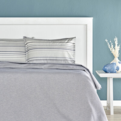 Taç Soho Çift Kişilik Softly Set Mavi