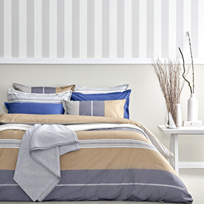 Taç Soho Çift Kişilik Softly Set Mavi