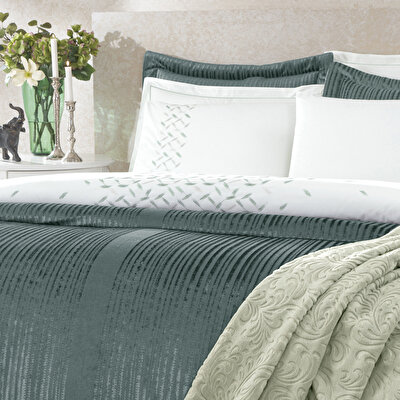 Taç Sirius Abiye Çeyiz Seti Yeşil