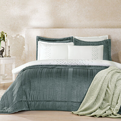 Taç Sirius Abiye Çeyiz Seti Yeşil