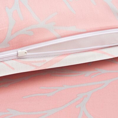 Brielle Queen Size Saten Nevresim Seti Pembe