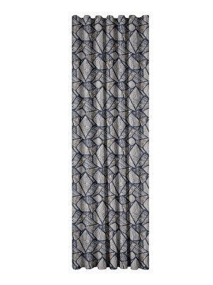 Taç Elıel Fon Perde Lacivert ( Max Yükseklik : 270 cm )