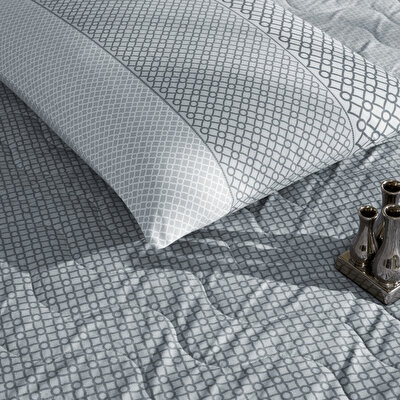 Taç Crosby Ranforce Çift Kişilik Complete Set Gri