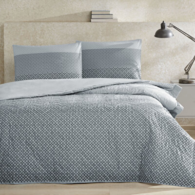 Taç Crosby Ranforce Çift Kişilik Complete Set Gri