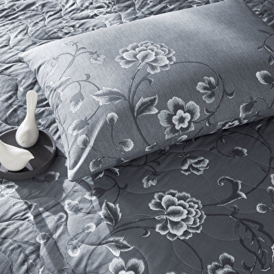 Taç Sherry Ranforce Çift Kişilik Complete Set Antrasit