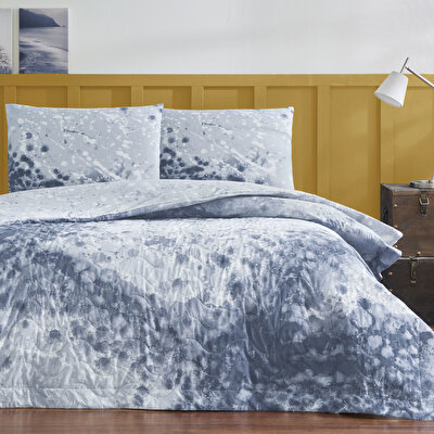 Taç Trixy Ranforce Çift Kişilik Complete Set Mavi