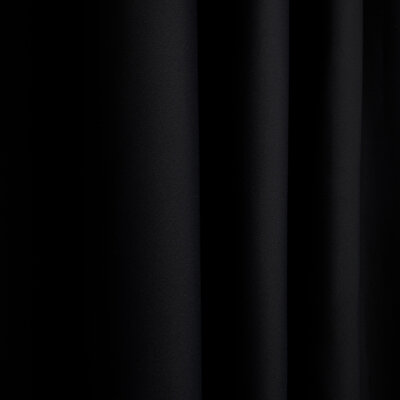 Taç Karartma Hazır Fon Perde Siyah 250x265 cm