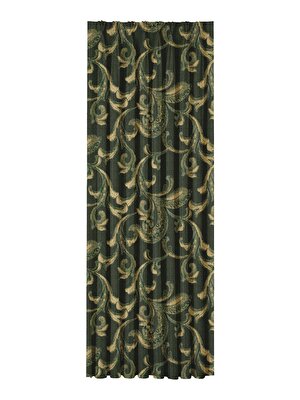 Taç Vulcano Fon Perde Yeşil ( Max Yükseklik : 300 cm )