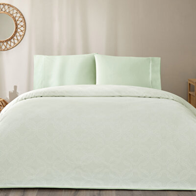 Taç Jakar Soleya Çift Kişilik Pike Takımı Mint