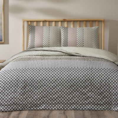 Taç Breeze Ranforce Tek Kişilik Complete Set Gri