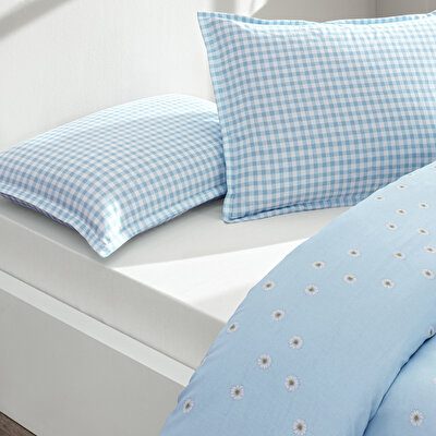 Taç Dorian Seç&Ser Çift Kişilik Nevresim Takımı Mavi