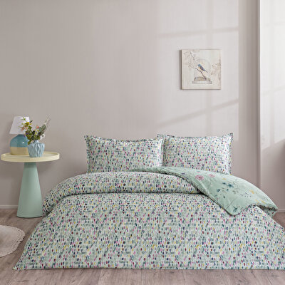 Taç Pepple Seç&Ser Çift Kişilik Nevresim Takımı Mint