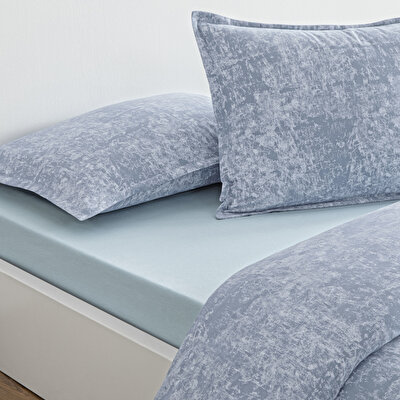 Taç Shimmer Seç&Ser Tek Kişilik Nevresim Takımı Lacivert