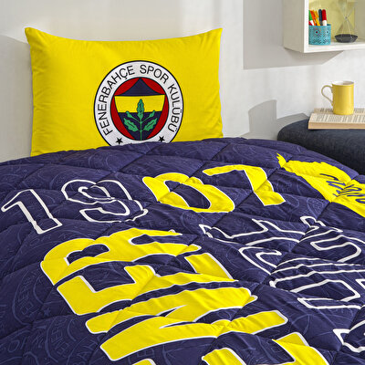 Lisanslı Fb Şanslı Kanarya Yorgan Seti Tek Kişilik