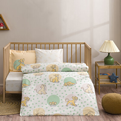 Taç Lisanslı Disney Lion King Baby Pamuk Bebek Nevresim Takımı