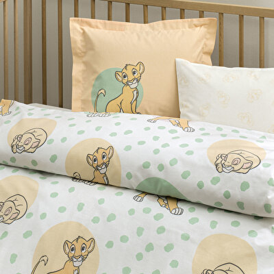 Taç Lisanslı Disney Lion King Baby Pamuk Bebek Nevresim Takımı
