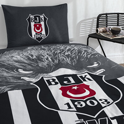 Lisanslı Bjk Şanslı Kartal Nevresim Takımı Tek Kişilik