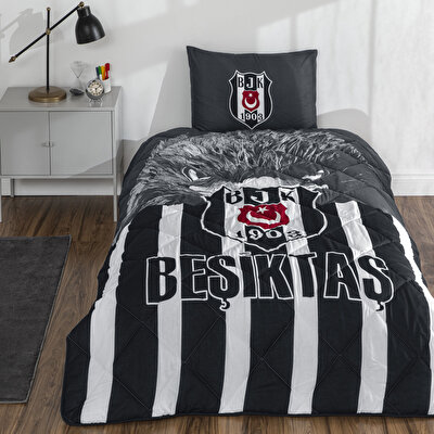 Lisanslı Bjk Şanslı Kartal Yorgan Seti Tek Kişilik