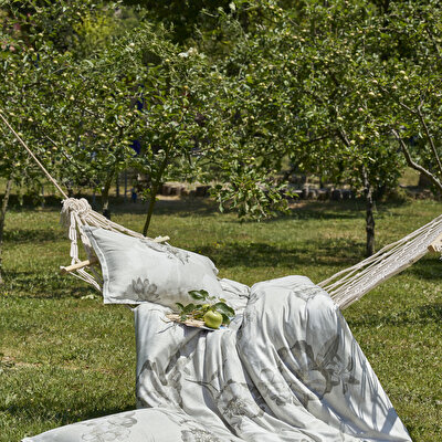 Taç Reborn Primrose Bambu Çift Kişilik Nevresim Takımı Bej