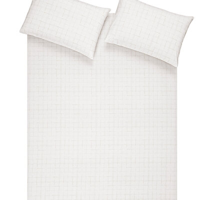 Taç Butik Cıelo Pamuk Çift Kişilik Çarşaf Lacivert