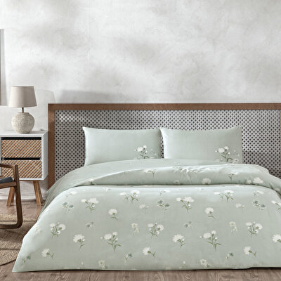 Taç Aveste Ranforce Tek Kişilik Nevresim Takımı Mavi