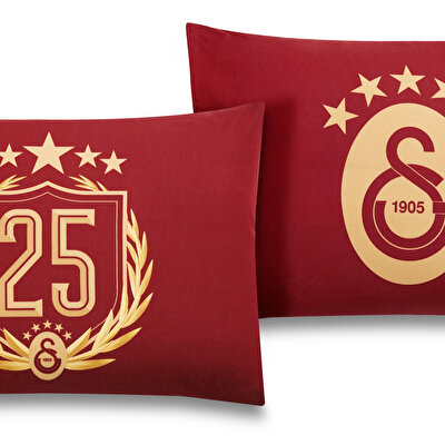 Taç Lisanslı Galatasaray 25.Şampiyonluk Tek Kişilik Nevresim Takımı