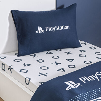 Taç Lisanslı Playstation Game on Tek Kişilik Pamuk Nevresim Takımı 100