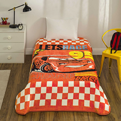 Lisanslı Disney Cars Speed Tek Kişilik Battaniye